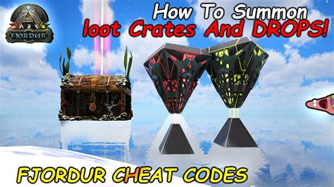 3 Extinction Dinos 2. . Ark fjordur loot crates